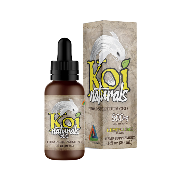 Koi CBD Broad Spectrum Tincture*** / Lemon Lime / 500mg